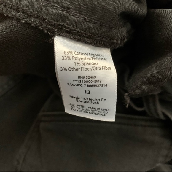 Time and True Paper Bag Jeans Size 12 - Picture 6 of 8